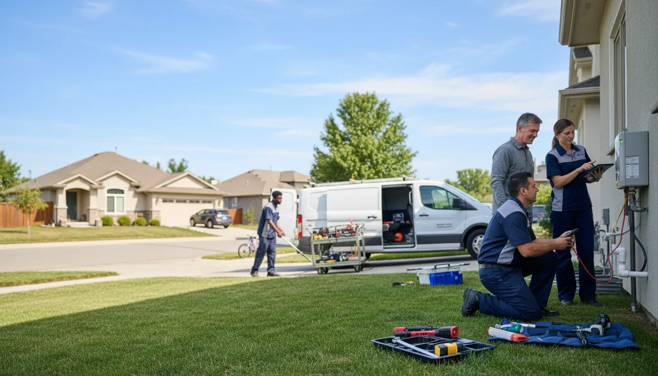 Tankless water heater service in Sterling, UT